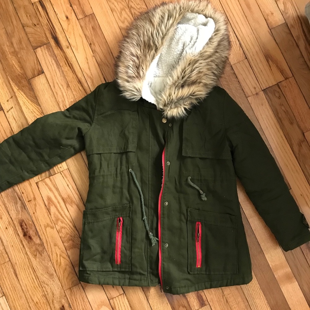 Forest green jacket